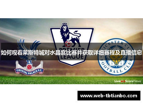 如何观看莱斯特城对水晶宫比赛并获取详细赛程及直播信息