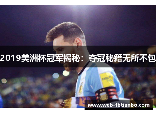 2019美洲杯冠军揭秘：夺冠秘籍无所不包